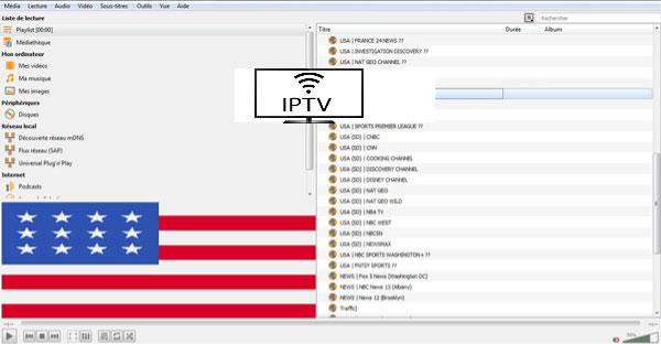 IPTV USA m3u playlist URL free